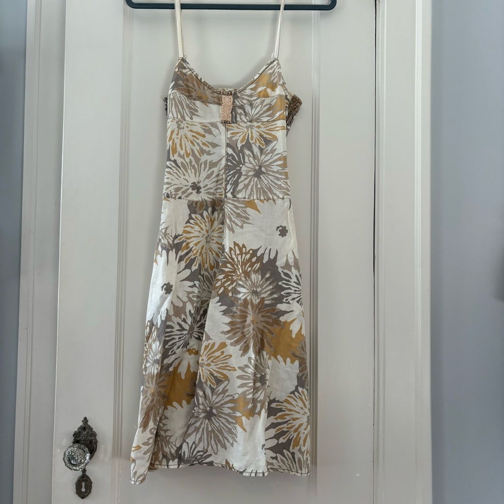 Vintage Free People Floral Dress